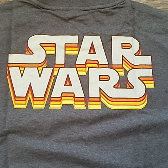 NWT Star Wars Retro Han Solo Pullover Shirt Large Grey - Picture 4 of 7